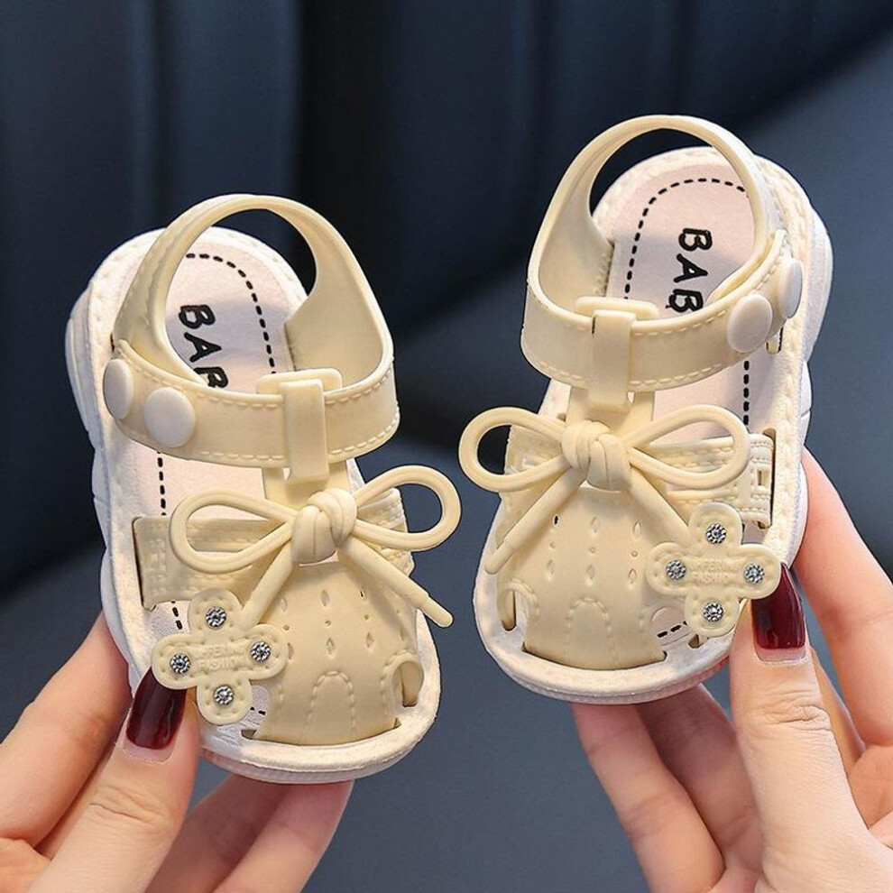 (beige, 21) 2024 New Summer Children&apos;s Sandals Indoor Non-slip Soft Sole Cute Children&apos;s Baby Toddler Shoes Children&apos;s Beach Shoes