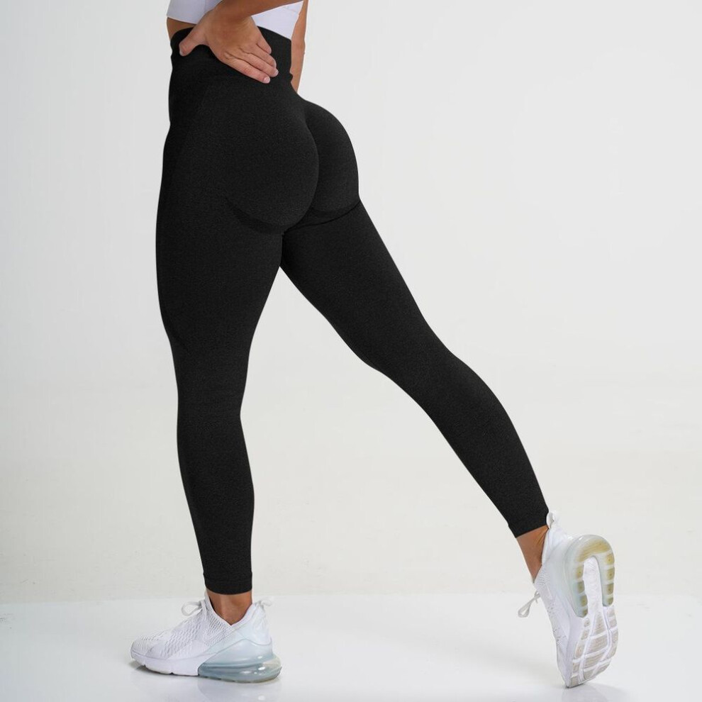 (black, S) Women For Fitness Gym Leggings Women High Waist Sports Pants Yoga Shorts Push Up Sportswear