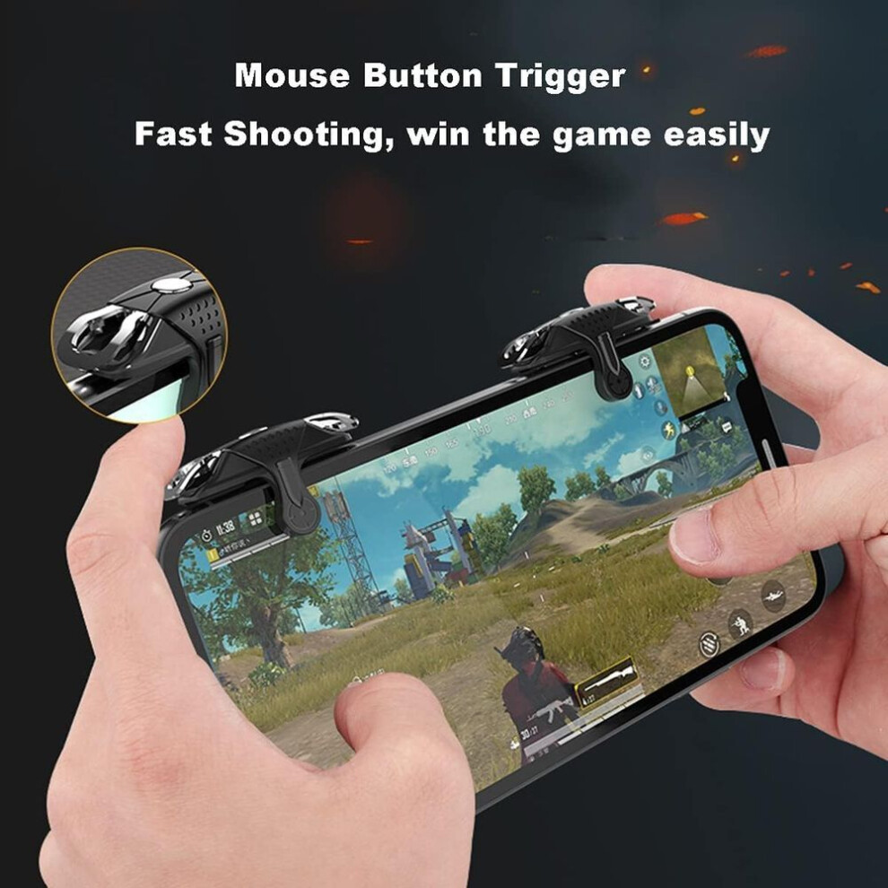 Mobile Gaming Triggers for PUBG COD Fire Button Aim Key Joystick Game Controller Sensitive Shoot Aim Buttons L1 R1 Shooter Controller