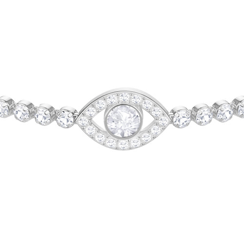 Swarovski Swarovski rhodium udpladet ond ?jenarmb?nd 2