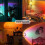 Sunset lamp , 16 colors sunset projection lamp with remote control, 27cm multi-color night light 4