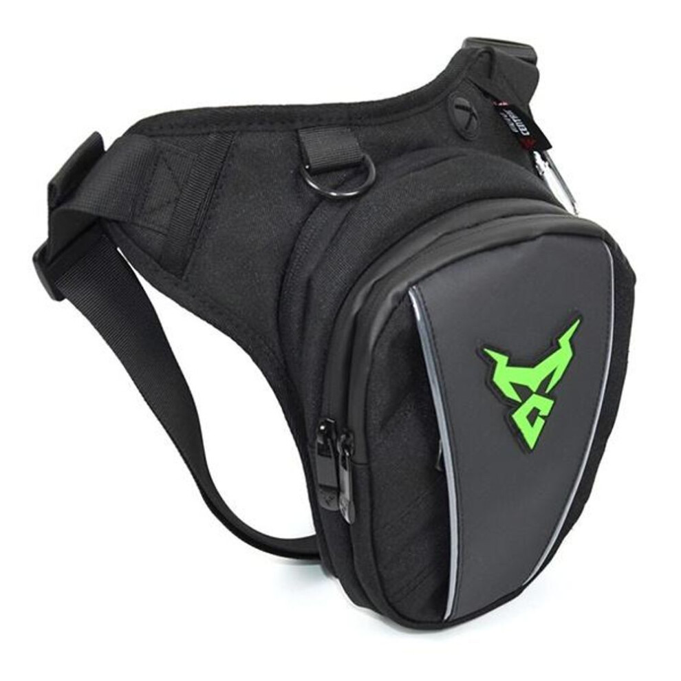 (green, L) Motorcycle Bags Outdoor Cotton Sport Leg Bag Canvas Motorcycle Pack Waist Bag Belt Fanny Purse Fanny Pack Bags Waterproof