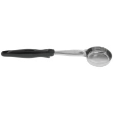 Vollrath 6412320 Spoodle - Colher Oval Sólida de 3 oz com Cabo Preto