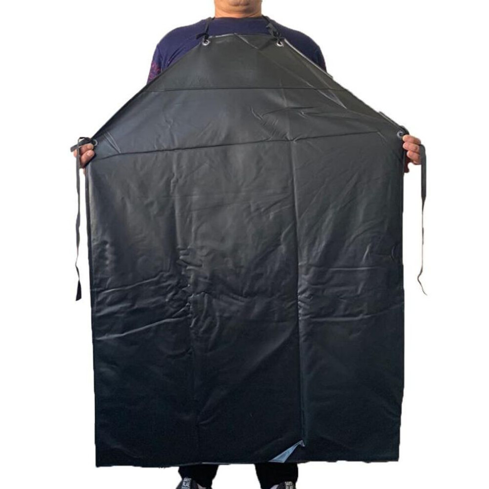 1PC Antifouling Kitchen Car Wash Fishing Chef Dishwashing Leather Apron Waterproof Oilproof