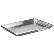 Perforovan plech Crestware 9 x 13 x 1 palec, strieborn