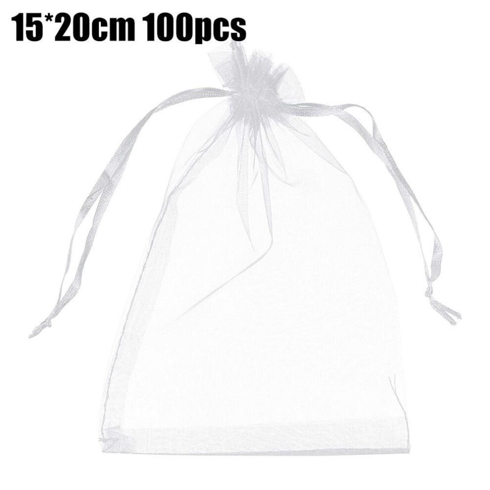 (15*20cm) Favour Gift Bags Gift Jewellery Organza Party Pouches