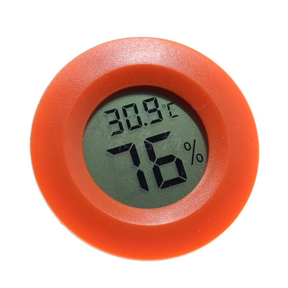 (red) 6 Colors Mini Digital Thermometer Hygrometer Temperature And Humidity Test Lcd Display For Computer Room