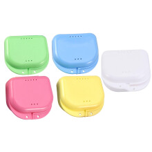 5 Pcs Denture Case Travel Denture Holder Case Denture Holder Denture Case Women