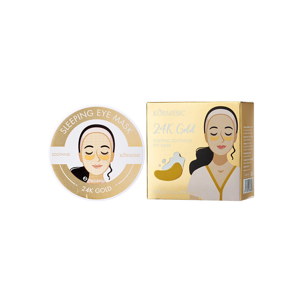 Gold (24K Sleep 80G) Kormesic Eye Mask Eye Care Eye Mask Moisturizing And Moisturizing