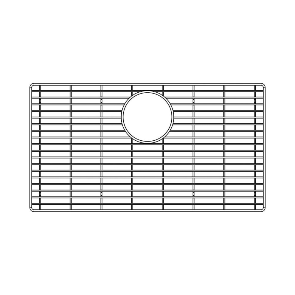 BLANCO 233532 Stainless Steel Sink Grid (Ikon 30" Apron Front) Accessory, Small