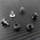 Hard Disk Damping Screw 3.5 Thick Tooth Step Screw for w/ Rubber Ring for 3.5'' 15