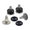 Hard Disk Damping Screw 3.5 Thick Tooth Step Screw for w/ Rubber Ring for 3.5'' 6