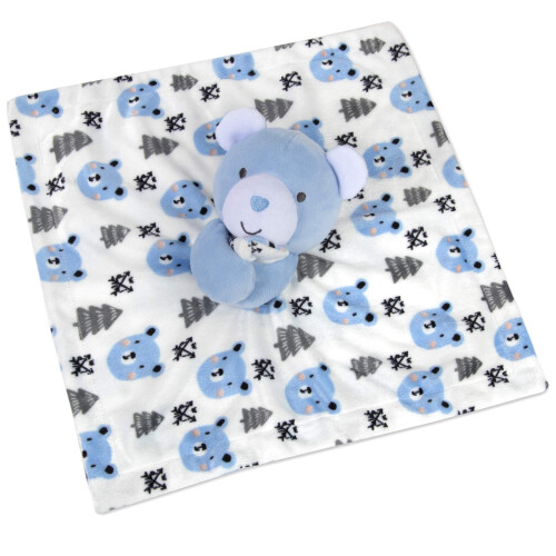 Minky Animal Snuggler Lovey Blanket για Παιδιά, Βρέφη, Αγόρια, Κορίτσια 1