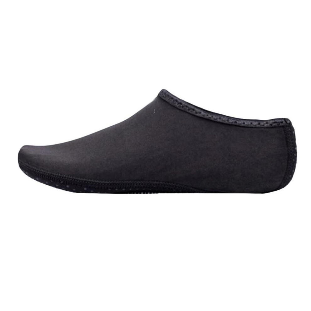 (black, XXL) Diving Socks Snorkeling Boots Quick Dry Wetsuit Prevent Scratched Non-slip Seaside Shoe Cover