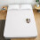 1 Piece Fitted Bed Sheets Set Microfiber 1800 Series Bottom Bedding Sheets - Deep Pockets (White  Fitted Sheet (Twin)) 2