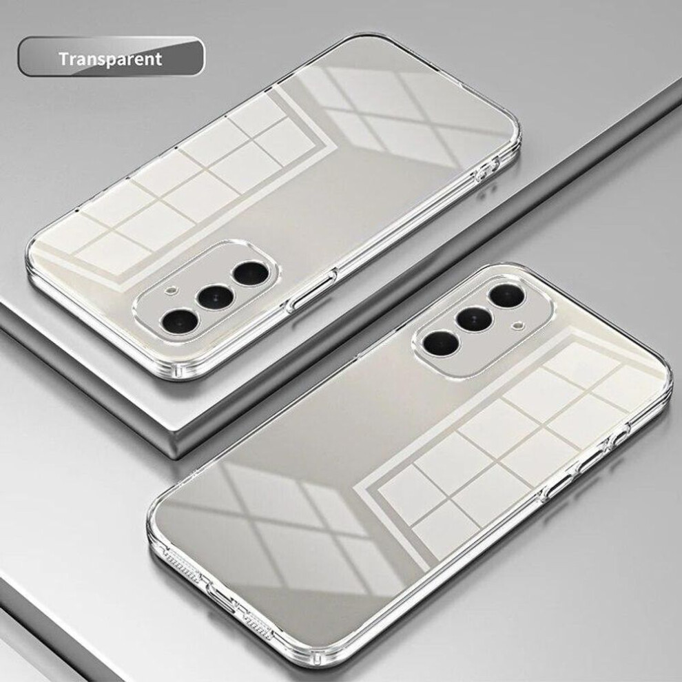 (clear, For Samsung A52 A52S) Clear Plating Case For Samsung Galaxy A55 A35 A25 A15 A05 A05S A14 A54 A34 A24 A04S A53 A13 A23 A33 A52 A72 A12 Soft Back Cover