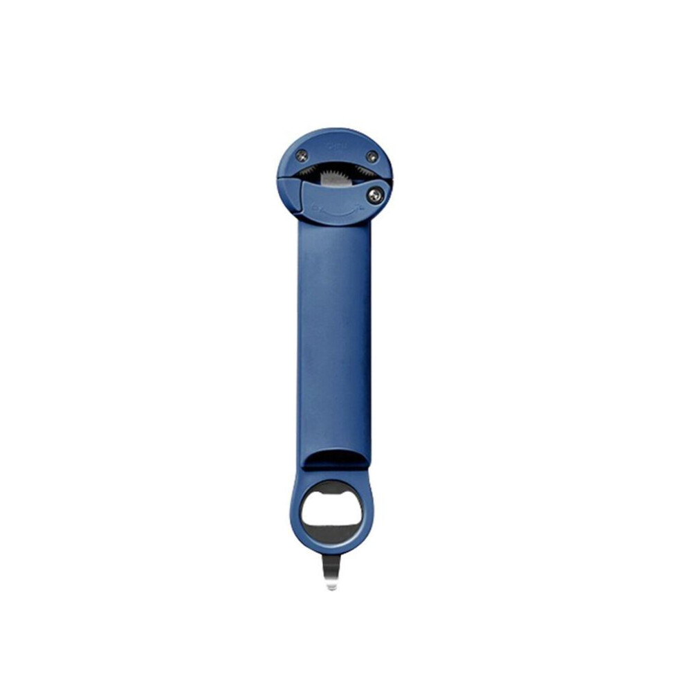 (blue) 1pc Jar Opener Bottle Opener Can Opener Magnetic Suction Cap Opener Bottleopen: