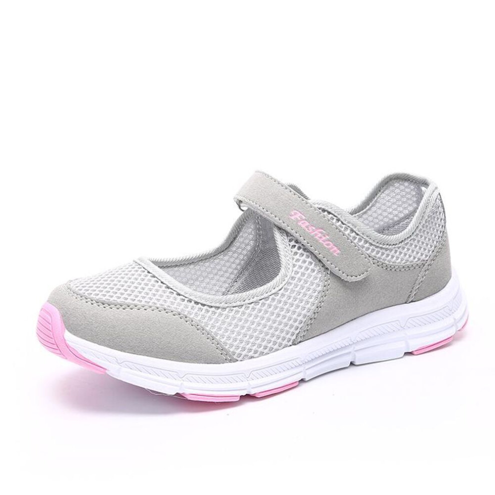 (grey, 40) Women&apos;s Fashion Causal Shoes  Breathable Shoes Leather Casual Sandals