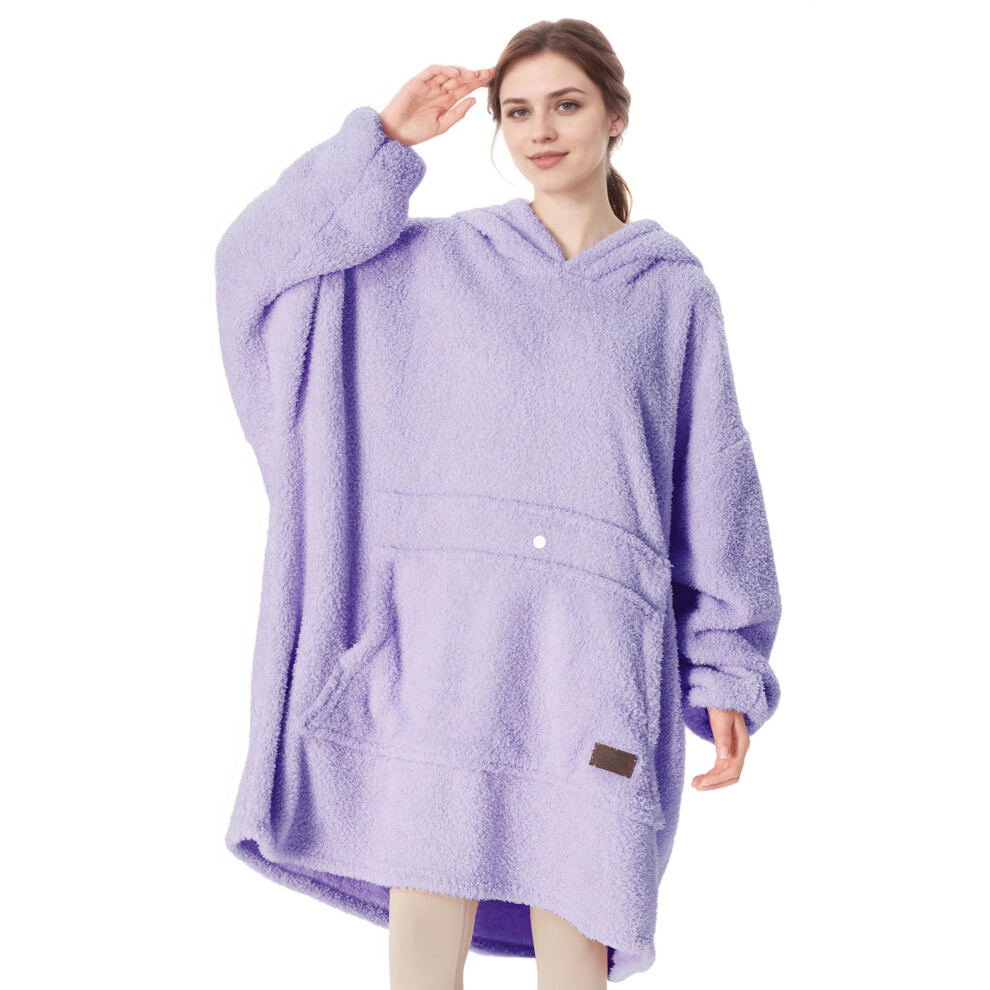 Catalonia Oversized Deka Mikina S Kapuc Nositeln Fleecov Svetr Na Lenoen Drek Pro Dospel Eny Mui Deti Manelka-image