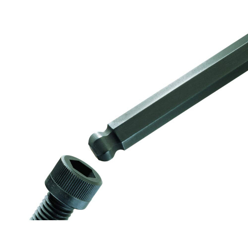 17mm BriteGuard Επικαλυμμένο Κλειδί L με Σφαιρική Κεφαλή και Ετικέτα 1