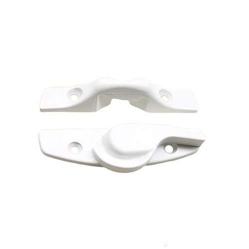 Andersen Sash Lock & Keeper in White Color (1968 til pr?sentation) 1