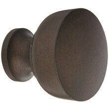 MNG Hardware 85413 Precision Knob 1-1/4"" Oil Rubbed Bronze