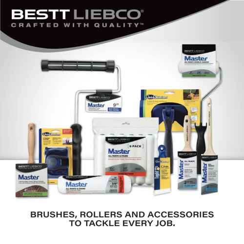 Bestt Liebco Acessórios 1" Pintor de Retoco com Armazenamento, Preto 1