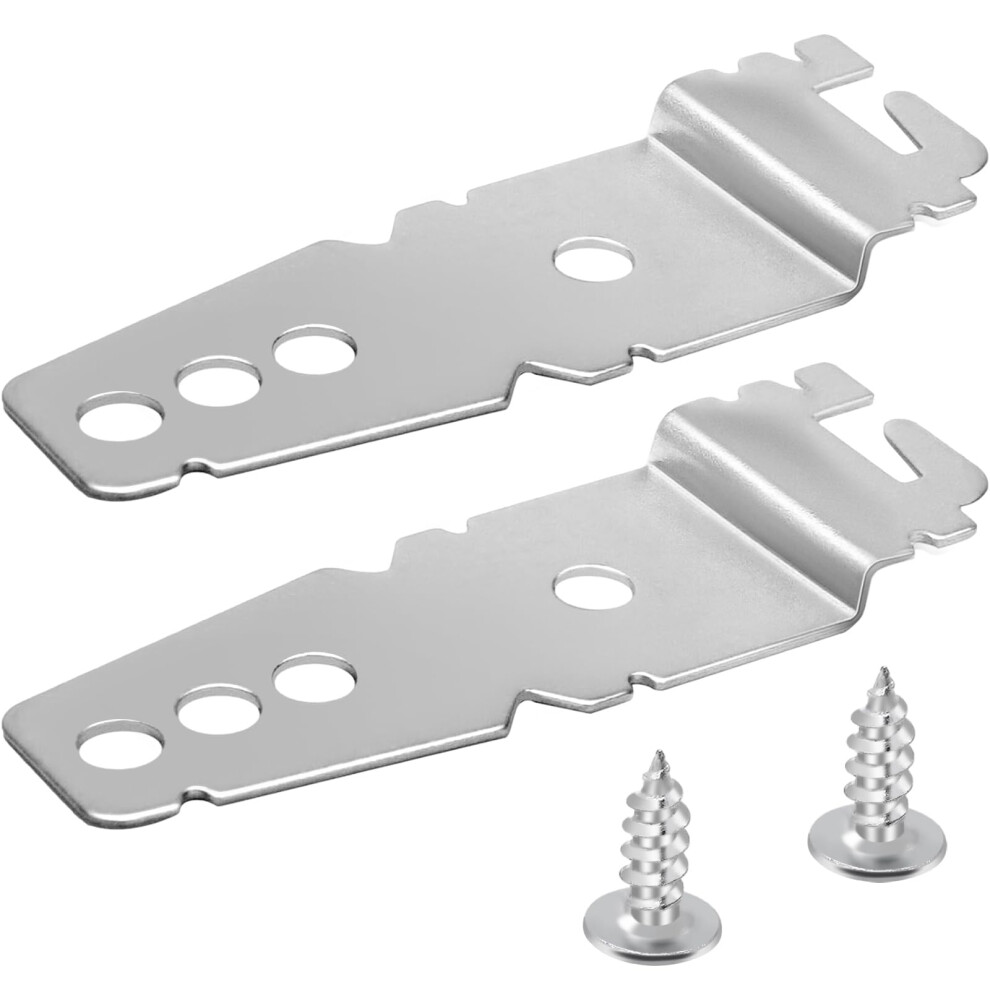 2 Pack 8269145 Upgrade Dishwasher Mounting Brackets With Screws Undercounter Mounting Clips Fit For Kenmore Whirlpool Kitchenai 652267596286