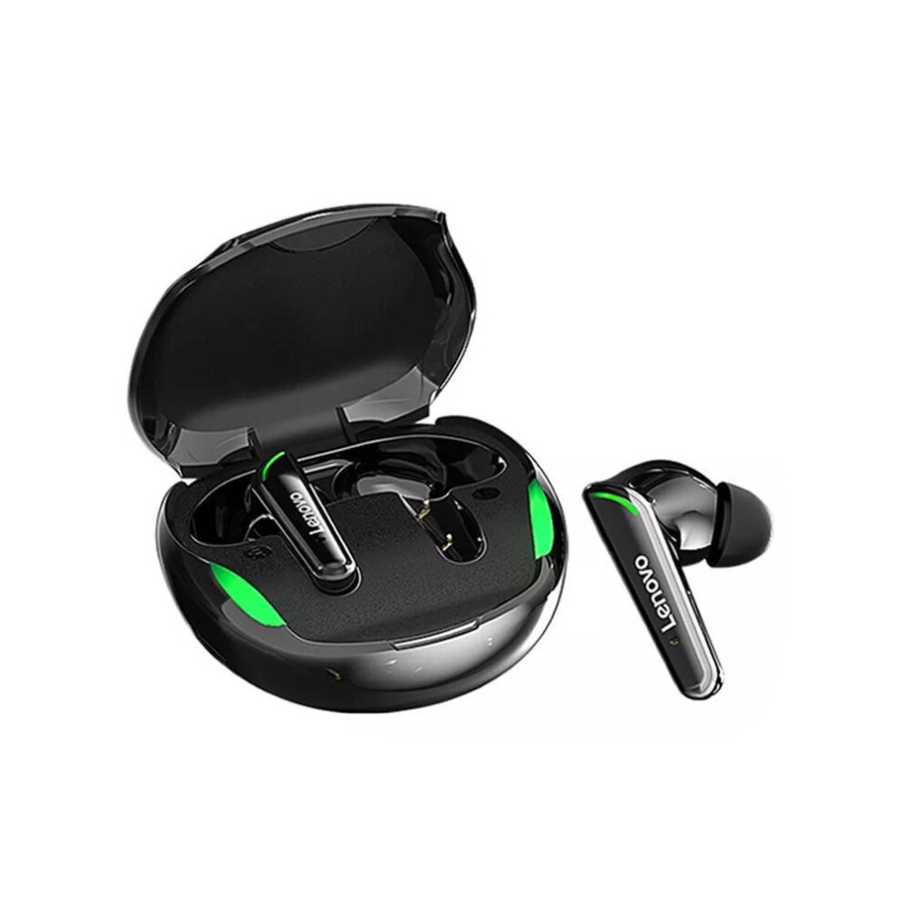 (black) Lenovo Xt92 Wireless Earphone Tws Gaming Earbuds Bluetooth 5.1 Game Low Latency Sports Headset With Mic 3D Stereo Bass
