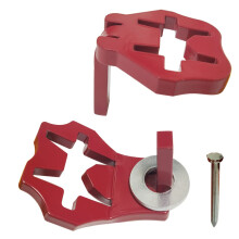 T-Post Gate H?ngselstifter - Heavy Duty Port Hanger H?ng en port til enhver g?rd eller have fra en metal T Stolpe St?l Port H?ngsler Target Hange