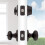 Cove 690 Conjunto de Fechadura Com Entrada Chaveada e Cilindro Simples em Bronze 3