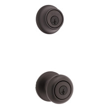 Cove 690 Conjunto de Fechadura Com Entrada Chaveada e Cilindro Simples em Bronze