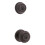 Cove 690 Conjunto de Fechadura Com Entrada Chaveada e Cilindro Simples em Bronze 1