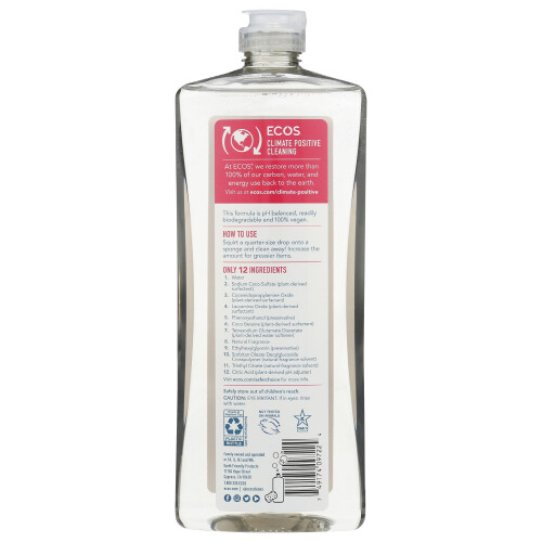 ECOS DishMate Liquid Grapefrukt 25 fl oz 1