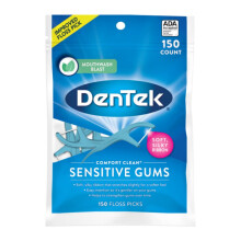 Dentek komfort ren tandtr?d v?lger frisk mynte 150 hver