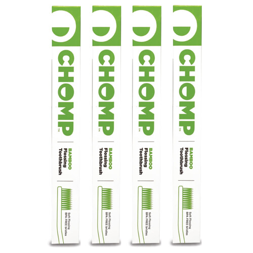 Chomp Bamboo Flossing Toothbrush (4) 2