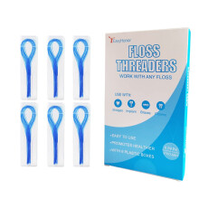 Easyhonor Dental Floss Thetrants til seler broer og implantater 210 tælling (pakke med 6)