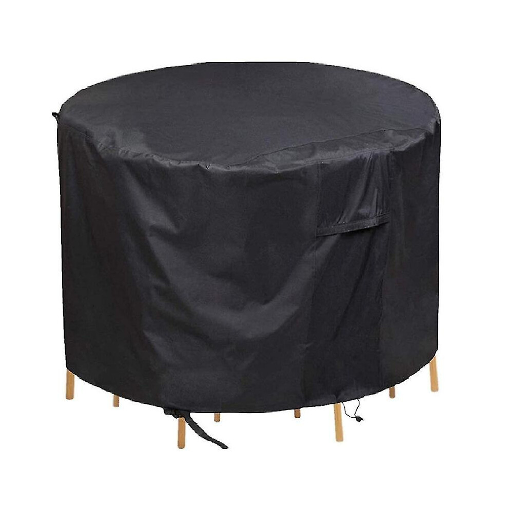 (102*45cm) Round Furniture Dustproof And Waterproof Cover, Outdoor Garden Table Furniture Protective Cover