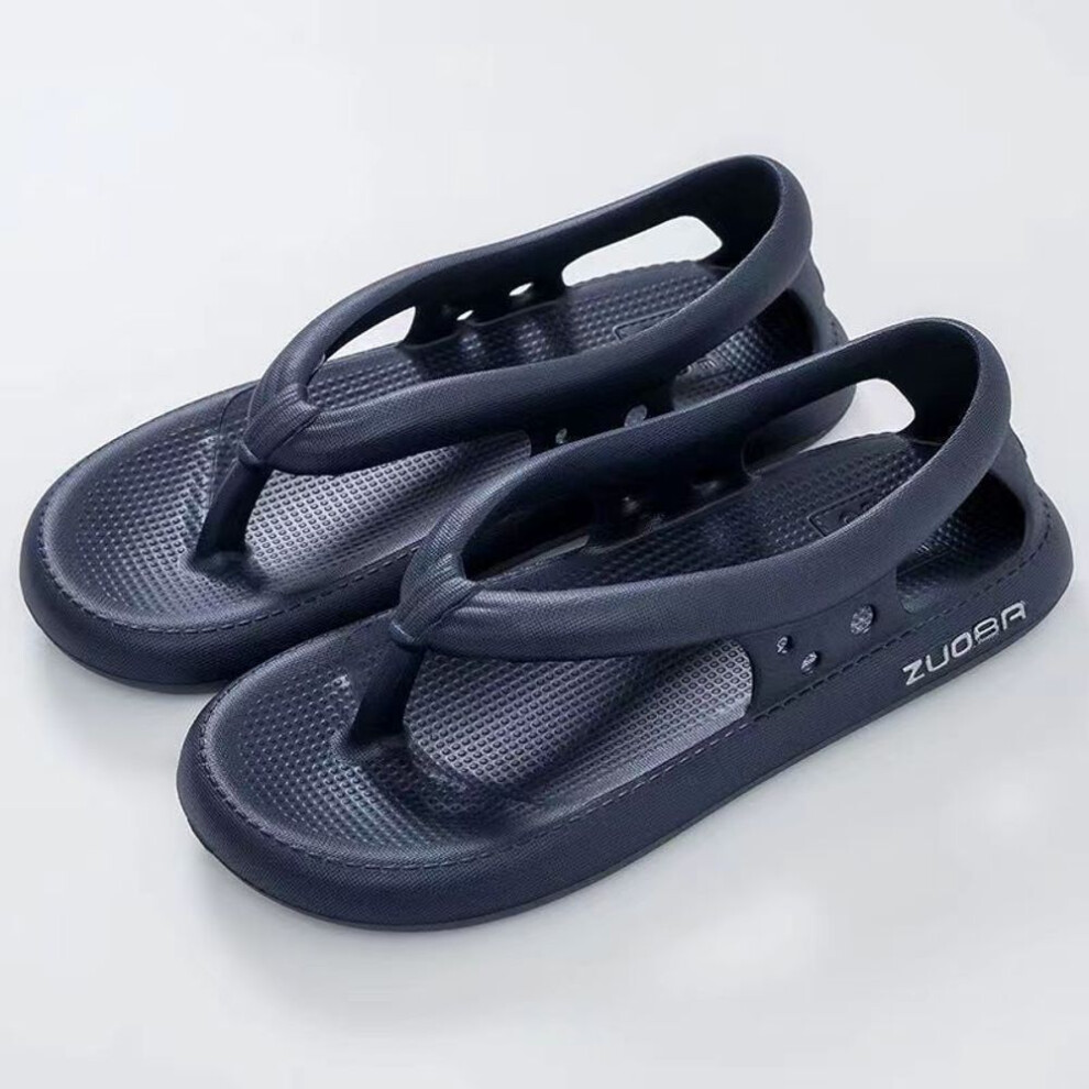 (blue, 40-41) Men&apos;s And Women&apos;s Beach Flip-flops Water Sandals Outdoor Slippers Breathable Sandals Comfort Soft Slides For Men And Women