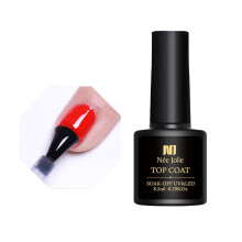 (B) 8.5ml Nail Base Coat Non-irritation Eco-friendly Strong Adhesive Easy To Apply Wide Application Dry Quickly Lightweight Nail Art Gel Paint Liquid Rein