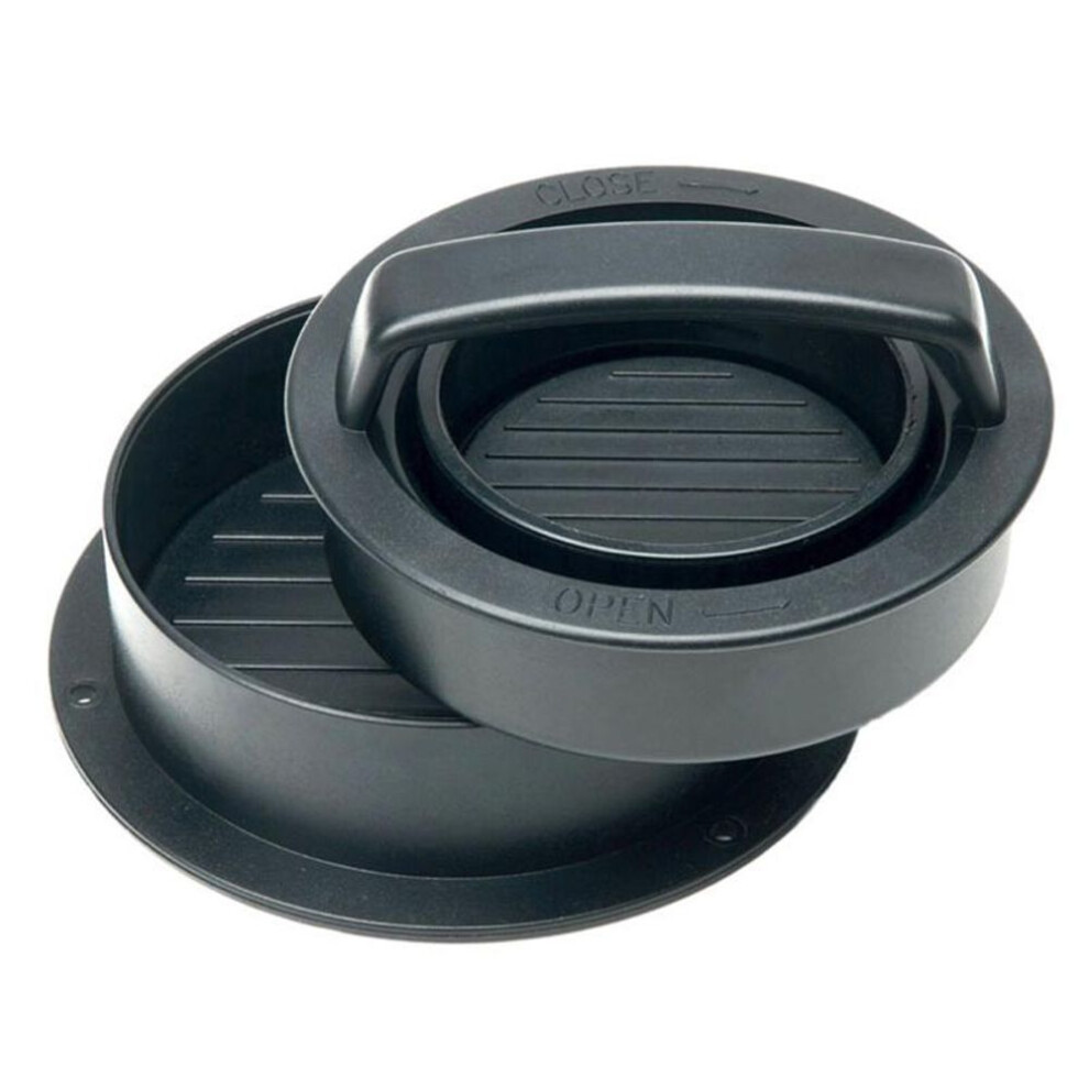 (as the picture) Abs Hamburger Maker Hamburger Press Round Shape Non-stick Chef Cutlets Hamburger Meat Beef Grill Burger Press Patty Maker Mold