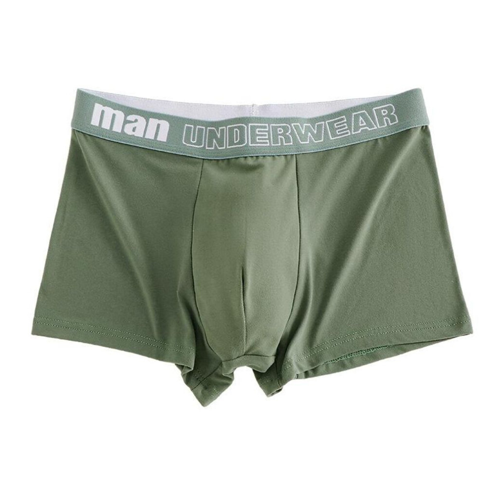 (green, 2XL) Men's Underwear Big Boxers Briefs Large Size