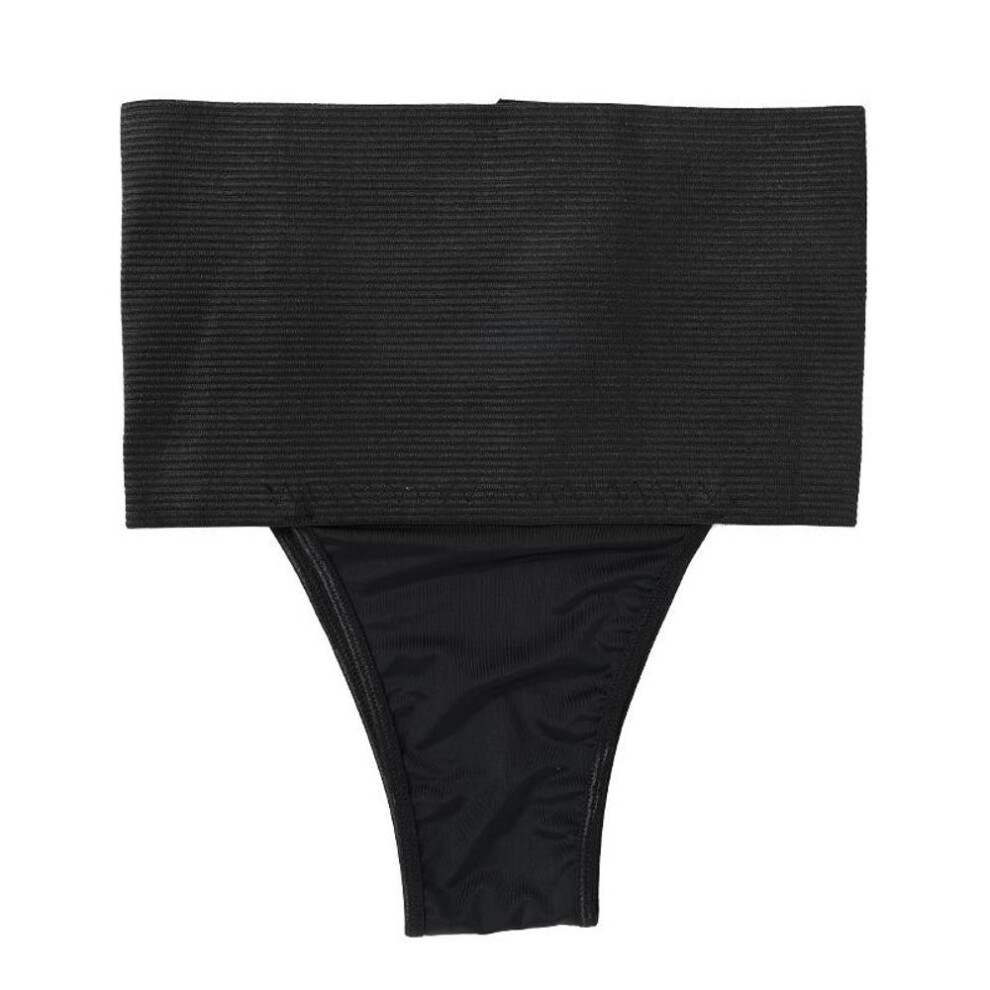 (black, L) Waist Cincher Girdle Shaper Thong For Women Tummy Control Panty Slimmer Body Shaper