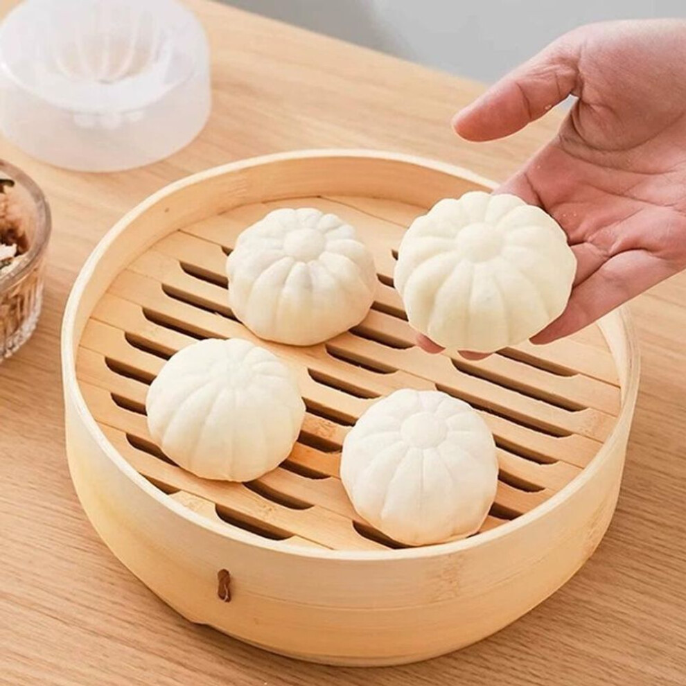 Handmade Pie Steam Bun Dumpling Maker Mold Steamed Stuffed Bun Making Mold