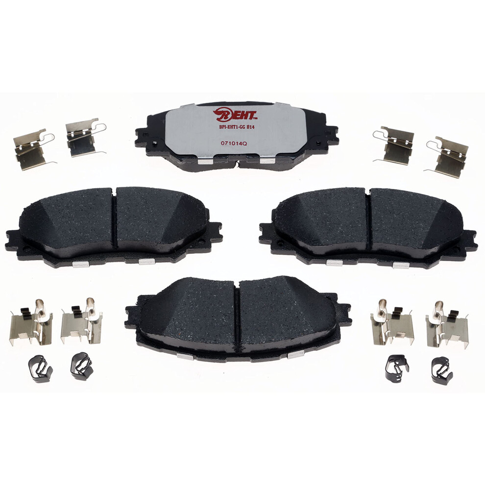 Raybestos Element3 Eht Automotive Replacement Front Brake Pad For Selected Toyota Corolla Rav4 Prius Matrix Pontiac Vibe Scion Xb Xd Model Years E 887213074970