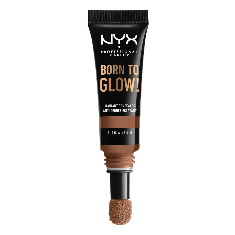 Nyx Professional Makeup Born To Glow Radiant Concealer Couvrance Moyenne - Caramel Chaud-image