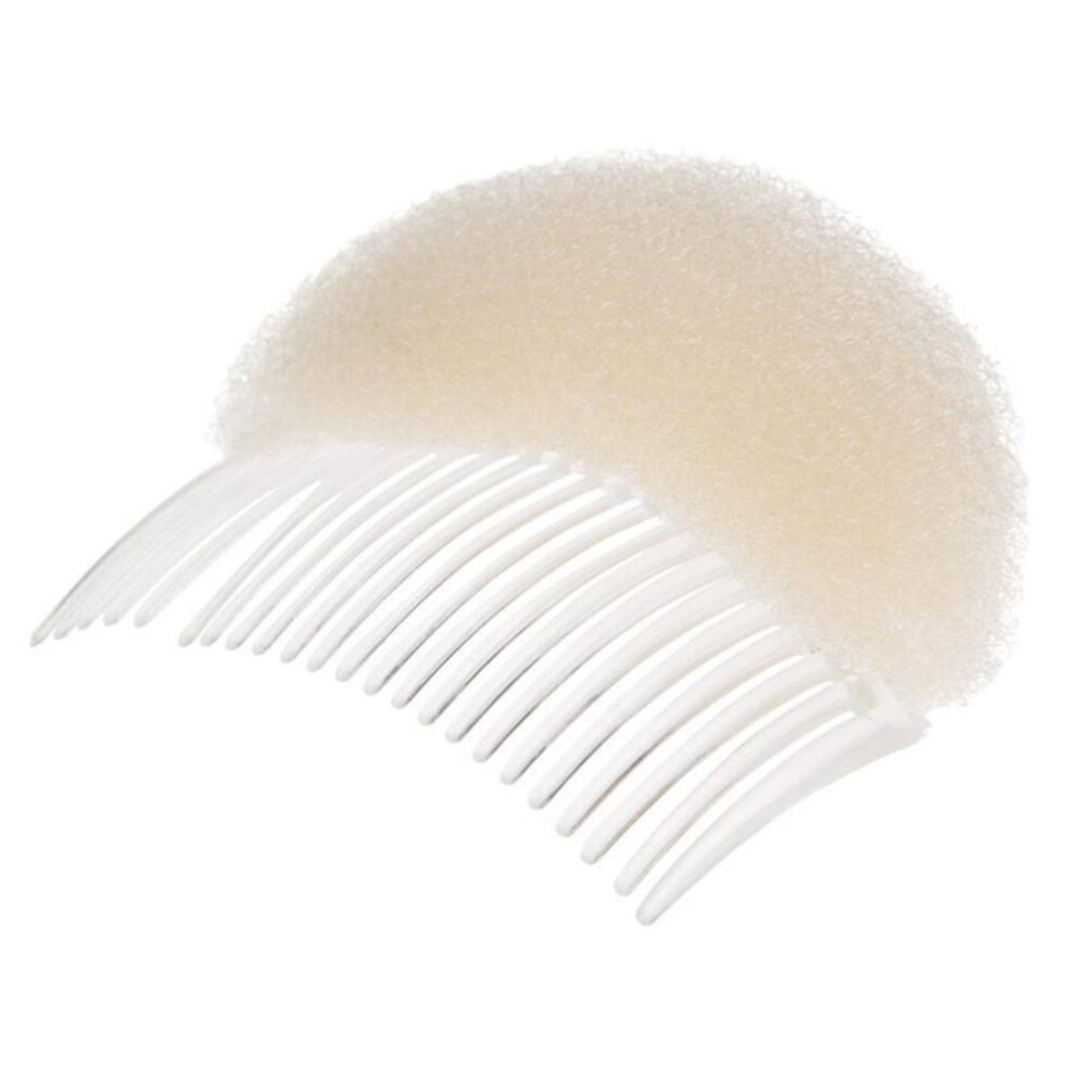 (white) Women Lady Hair Styling Clip Stick Fluffy Maker Braid Tool Hair Accessories Fashion Comb
