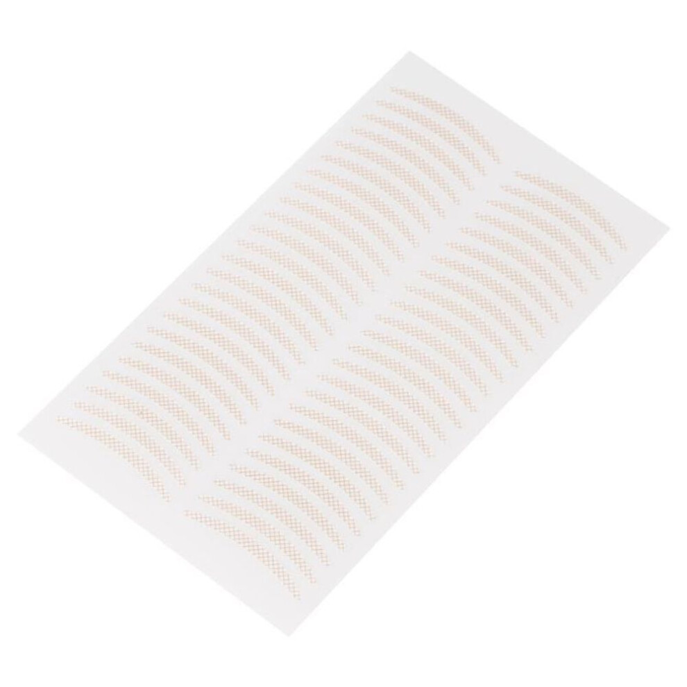 (2) 24pairs  Gauze Lace Mesh Olive-shaped Eyelid Paste-shaped Invisible Double Fold Eyelid Shadow Tape Sticker Beauty Tool
