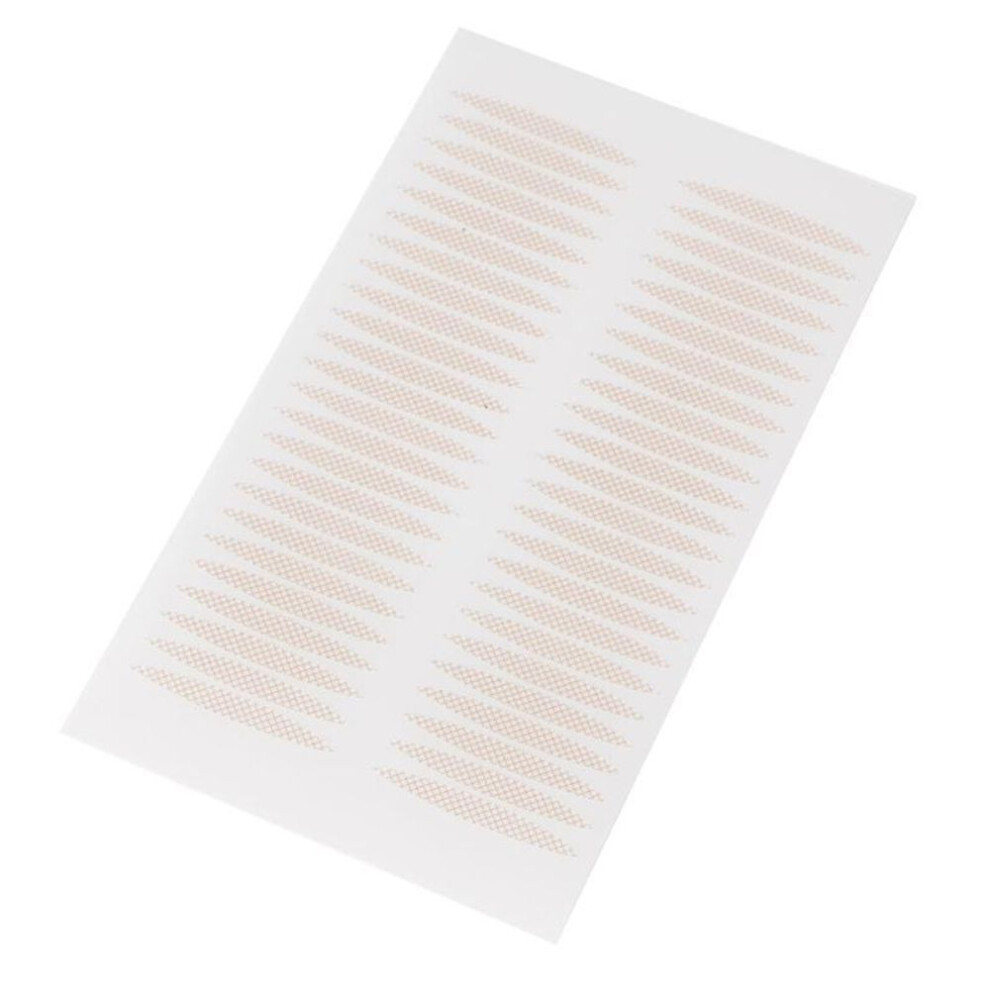 (3) 24pairs  Gauze Lace Mesh Olive-shaped Eyelid Paste-shaped Invisible Double Fold Eyelid Shadow Tape Sticker Beauty Tool