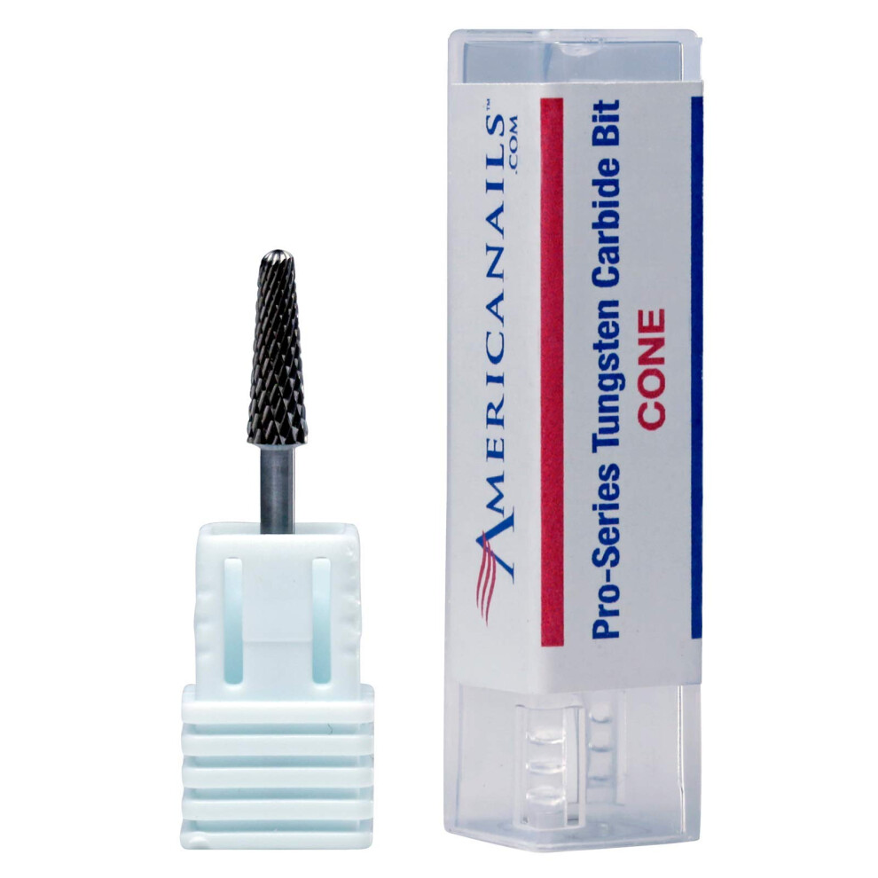 Americanails .Com Americanails Pro-Series Tungsten Carbide E-File Bits Professional Acrylic Nail File Drill Bit For Manicure Pedicure Gel Nail Polishing And